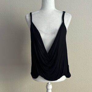 Free People Draped Overlay Tank Top